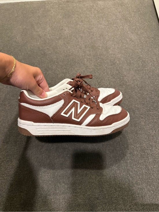 New Balance Shoes - New Balance Brown & White Casual Sneakers